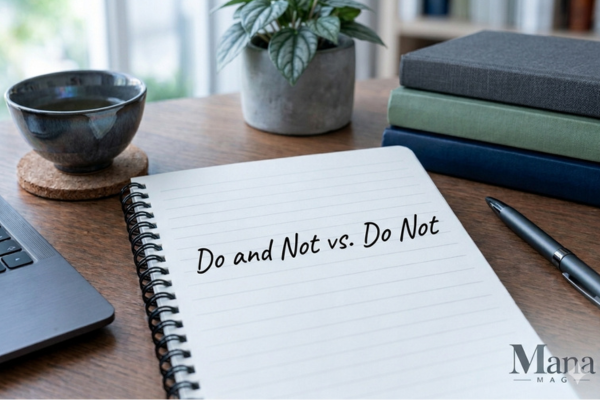 Do and Not vs. Do Not