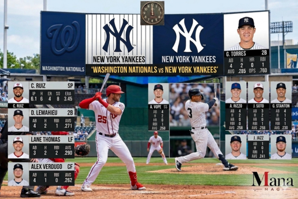 Washington Nationals vs New York Yankees